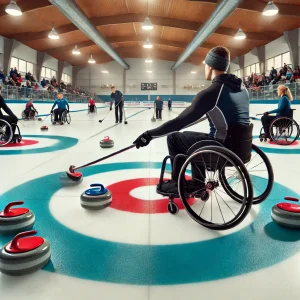 Curling em Cadeira de Rodas